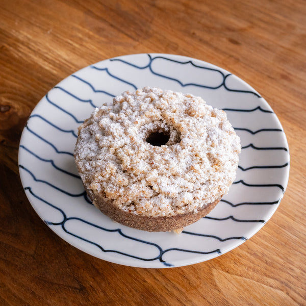 Coffee cake donut (vegan)