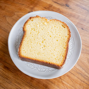 Lemon cake slice