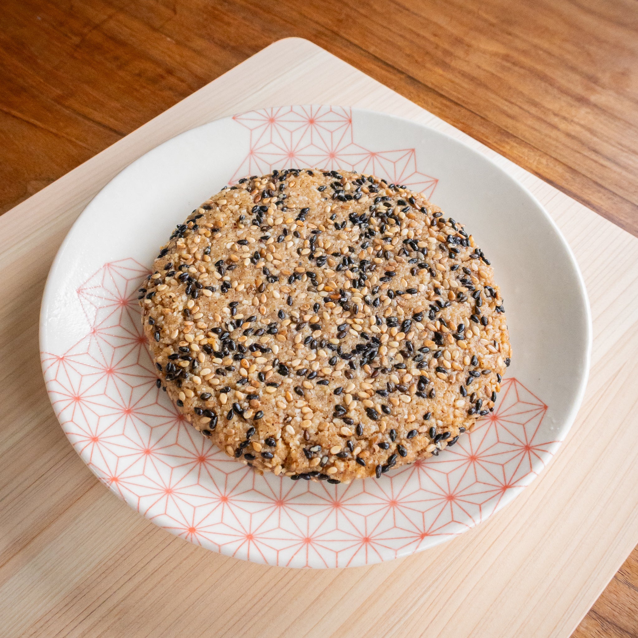 Sesame shortbread cookie (vegan)
