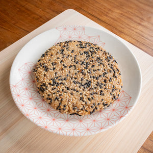 Sesame shortbread cookie (vegan)