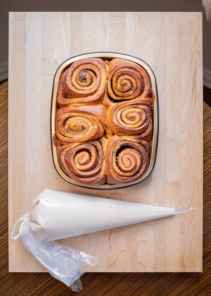 Bake-at-home brioche cinnamon rolls