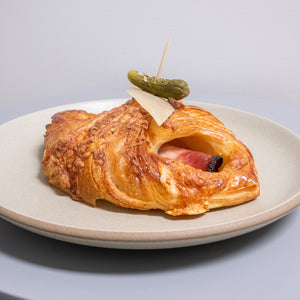 Ham and cheese croissant